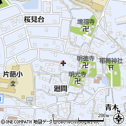 愛知県知多郡東浦町石浜庚申坊12-2周辺の地図
