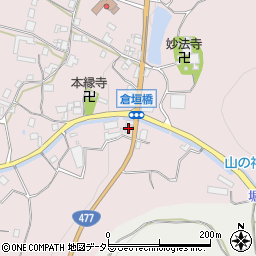 大阪府豊能郡能勢町倉垣324周辺の地図