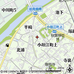 愛知県刈谷市小垣江町上17周辺の地図