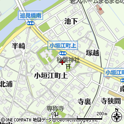 愛知県刈谷市小垣江町上94周辺の地図