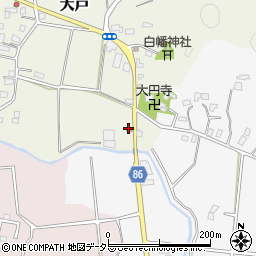 館山警察署　豊房駐在所周辺の地図