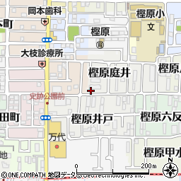 コンセプト樫原ガーデンパーキング周辺の地図