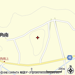 岡山県美作市角南224周辺の地図