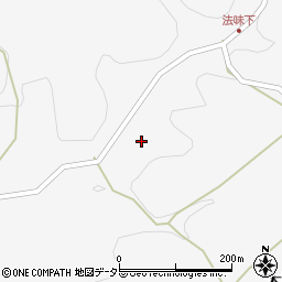 愛知県岡崎市大高味町越前周辺の地図
