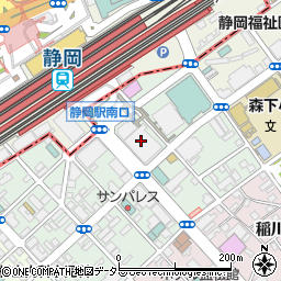 静岡県看護協会（公益社団法人）　事業部周辺の地図