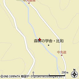 広島県庄原市比和町古頃577周辺の地図