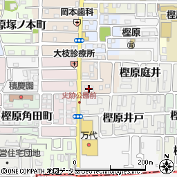 京都中央信用金庫樫原支店周辺の地図