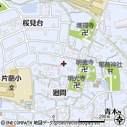 愛知県知多郡東浦町石浜庚申坊12周辺の地図