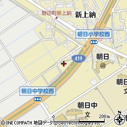 愛知県刈谷市野田町新上納284周辺の地図