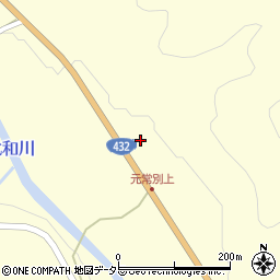 広島県庄原市比和町木屋原139周辺の地図