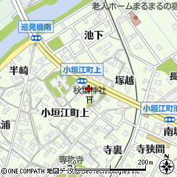 愛知県刈谷市小垣江町上98周辺の地図