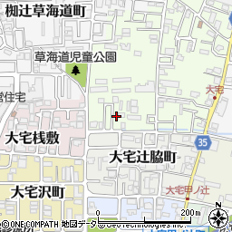 京都府京都市山科区大宅坂ノ辻町37-22周辺の地図