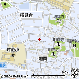 愛知県知多郡東浦町石浜庚申坊25-1周辺の地図