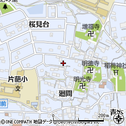 愛知県知多郡東浦町石浜庚申坊25-3周辺の地図