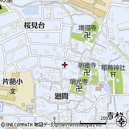 愛知県知多郡東浦町石浜庚申坊12-3周辺の地図