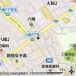 静岡羽毛販売株式会社周辺の地図