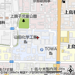 京都府京都市南区上鳥羽上調子町2周辺の地図