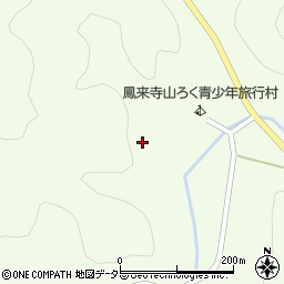 愛知県新城市門谷内田周辺の地図