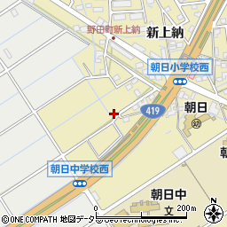愛知県刈谷市野田町新上納268周辺の地図