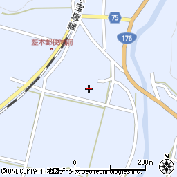兵庫県三田市藍本1485周辺の地図