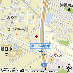 愛知県刈谷市野田町新上納161周辺の地図