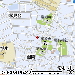 愛知県知多郡東浦町石浜庚申坊3周辺の地図