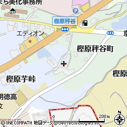 京都府京都市西京区樫原芋峠2周辺の地図