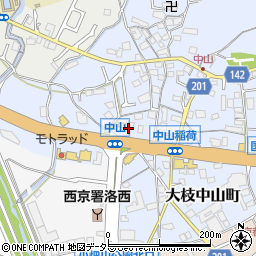 天ぷらえびのや 京都洛西店周辺の地図