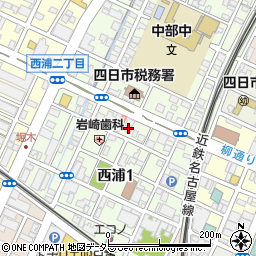 キョーワ調剤薬局　西浦店周辺の地図