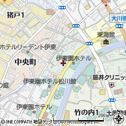 静岡県労働金庫伊東支店周辺の地図