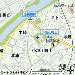 愛知県刈谷市小垣江町上87周辺の地図