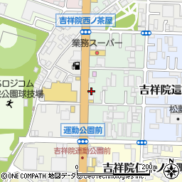 京都府京都市南区吉祥院這登西町周辺の地図