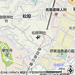 松原神社周辺の地図