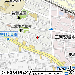 横江珠算学園周辺の地図