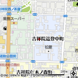 京都府京都市南区吉祥院這登中町周辺の地図
