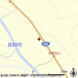 広島県庄原市比和町木屋原138周辺の地図