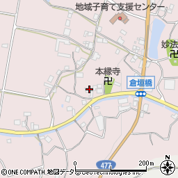 大阪府豊能郡能勢町倉垣482周辺の地図