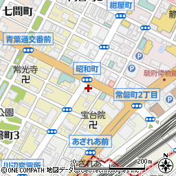 酒場詠 さかばえい 静岡店周辺の地図
