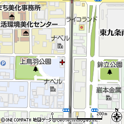 株式会社京都美装周辺の地図