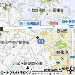 京都府京都市山科区勧修寺西栗栖野町20周辺の地図