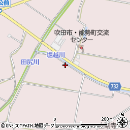大阪府豊能郡能勢町倉垣2068周辺の地図