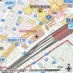 株式会社かんぽ生命保険　静岡支店周辺の地図