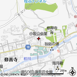 小坂公会堂周辺の地図