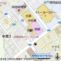 駿河レストランチェーン　ツインメッセ静岡店周辺の地図