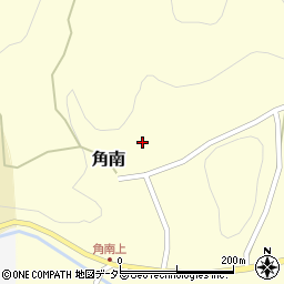 岡山県美作市角南366周辺の地図