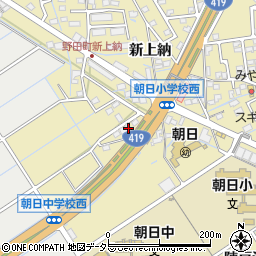愛知県刈谷市野田町新上納278周辺の地図