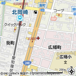 岡崎ブロック工業株式会社周辺の地図