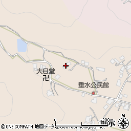 大阪府豊能郡能勢町垂水245周辺の地図