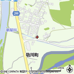 島根県江津市敬川町65周辺の地図