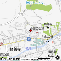 小坂公会堂周辺の地図